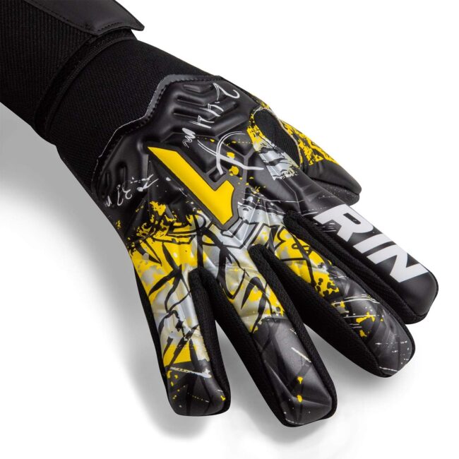 ASIMETRIK SEMIPRO NEGRO AMARILLO PLATA INFANTIL - Imagen 2